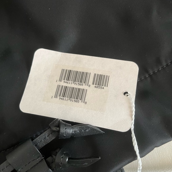 Jimmy Choo Candice Caulisse Nylon/Leather Bag- New - Picture 11 of 15